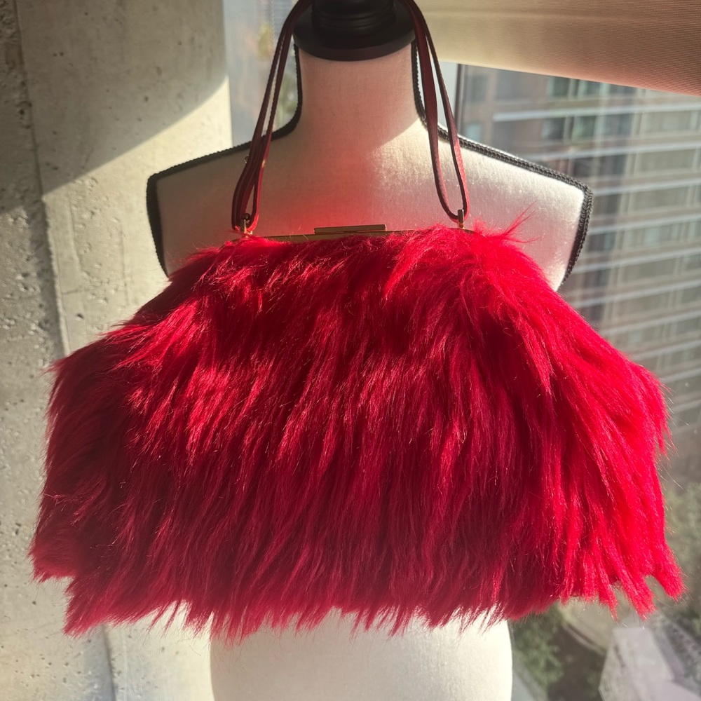 Dolce & Gabbana fur bag